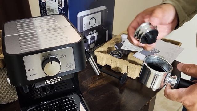 Unboxing and First Latte with Delonghi Espresso Machine | Beginner's Guide to Perfect Coffee смотреть онлайн