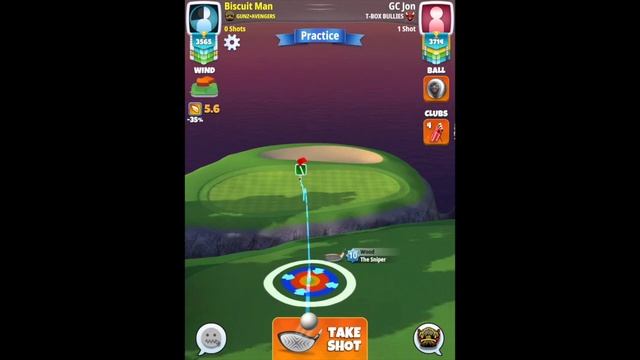 Hole 8 - PRO - Qualifying Round - Blast-Off Tournament | Namhae Cliffs | Golf Clash Guide смотреть онлайн