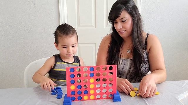 Connect 4 Challenge! | TFA | Family Game Night смотреть онлайн