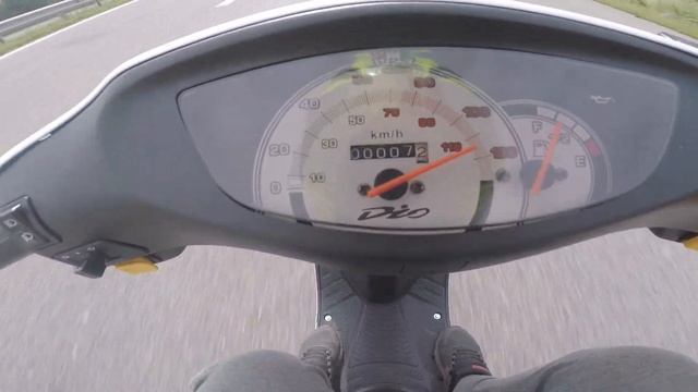 Honda Dio ZX 0-130kmh Acceleration & Top Speed on The Highway Athena Racing смотреть онлайн
