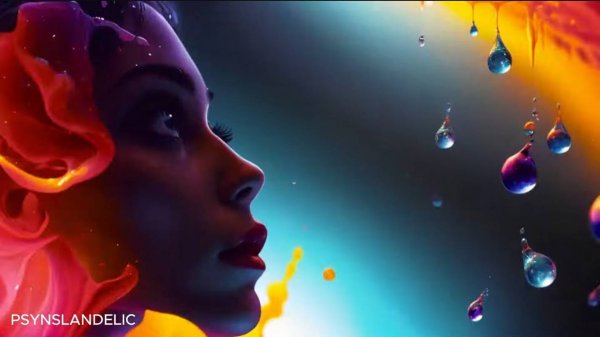 Progressive PsyTrance -MAGIC PSY DROPS - Trippy psychedelic video art