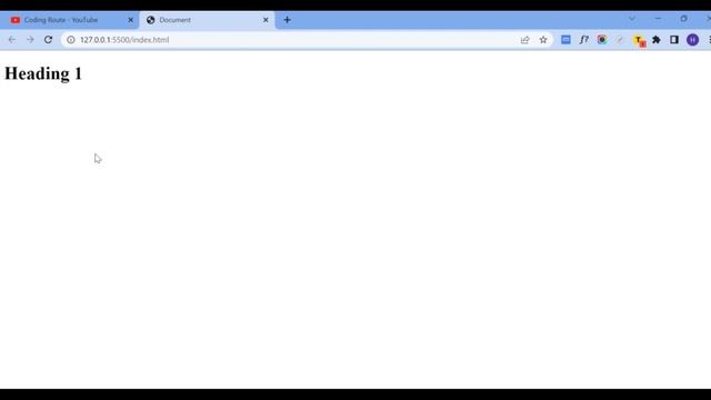 HTML Tutorial [Part-5] | Headings| Coding Route | HTML Tutorial 2023 смотреть онлайн