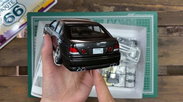 Бизнес-класс в стиле VERTEX — Toyota Aristo JZS161 1/24