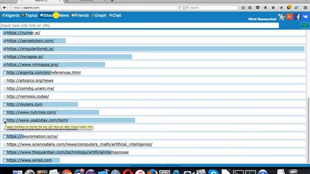 Aigents - making RSS feeds from pure air смотреть онлайн