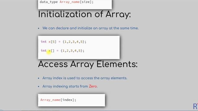 #48 Array in C++ | Declaration & Initialization of Array смотреть онлайн
