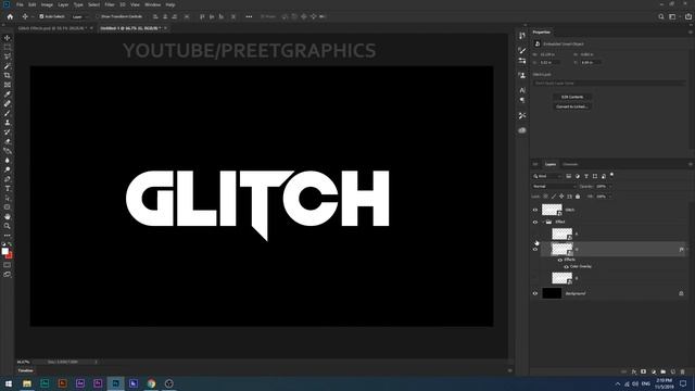 Photoshop Tutorials - Glitch Text Effect смотреть онлайн