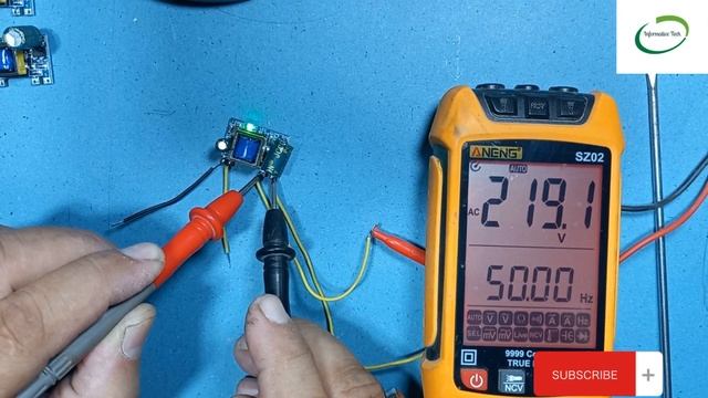 How to use mini power supply 220v Ac to 12v 700ma DC supply mudule смотреть онлайн