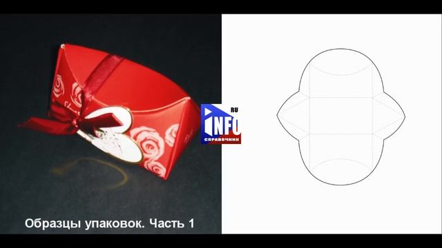 Делаем коробочки и упаковки. Развертки. Часть 1. смотреть онлайн