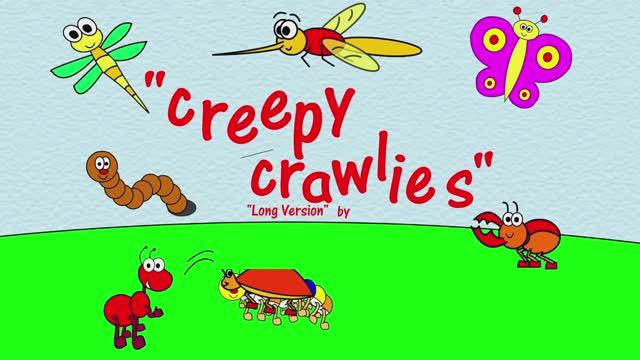 What's This That insects Creepy Crawlies Song English for kids смотреть онлайн
