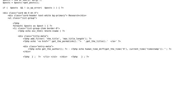 Wordpress: Create / Close Div in Array смотреть онлайн