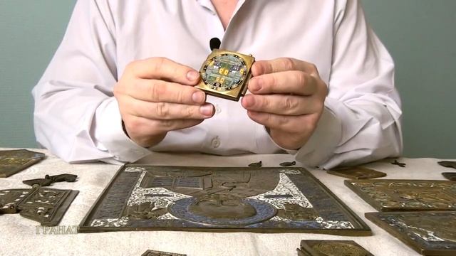Старинное медное литье: меднолитые иконы, кресты и складни смотреть онлайн
