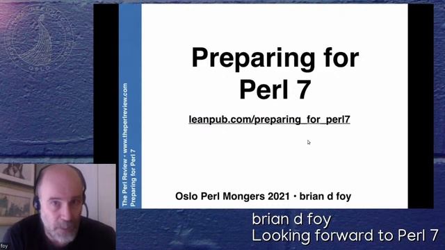 brian d foy – Looking forward to Perl 7 смотреть онлайн
