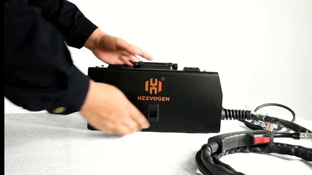 Mini MIG Welder MIG Welding Machine Gasless Flux Core Weld Iron 110V/220V 145A смотреть онлайн