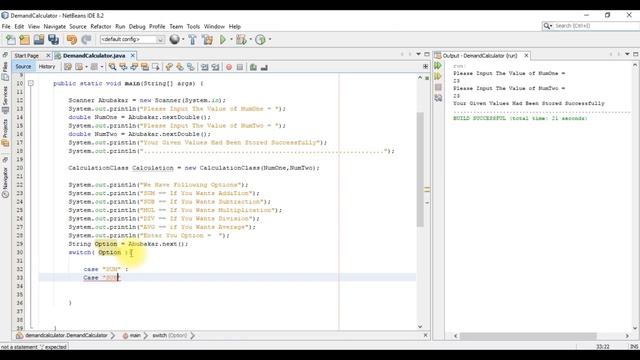 Menu Based Calculator in Java Object Oriented Programming | Code Academy | Hindi Urdu By Mr. X смотреть онлайн