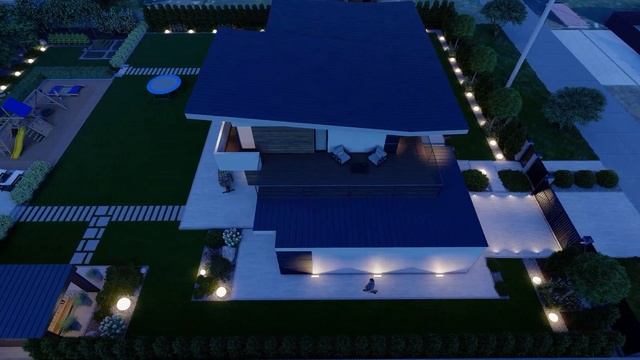 20 соток ландшафтный дизайн Modern Landscape Design