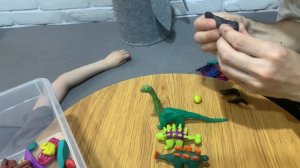 ЛЕПИМ ДИНОЗАВРА ИНДОРАПТОРА