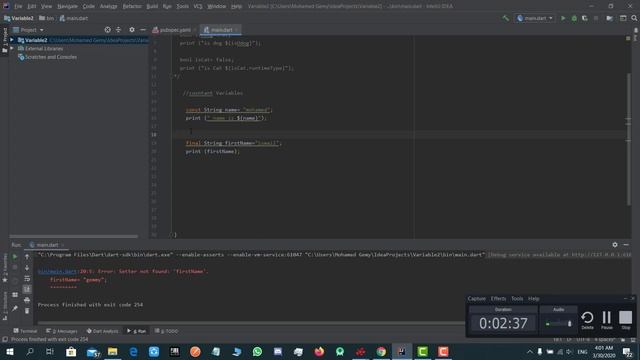 what the difference between Const and final смотреть онлайн
