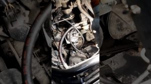 Установка электрического подогревателя старт-турбо 1,5 кВт на Honda inspire 2001г мотор j32a