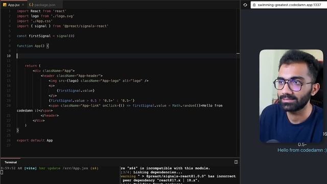 Signals In React Will BLOW Your Mind ? смотреть онлайн