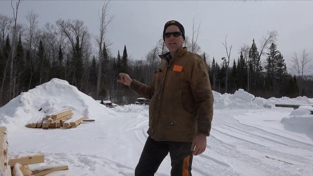 Milling "D" Logs for our Off Grid Cabin смотреть онлайн