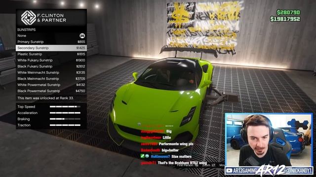 GTA 5 Online : The Maserati MC20 Customization!! (GTA Online Lampadati Corsita) смотреть онлайн