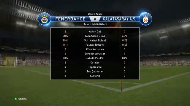 Pes 2015 Extreme 15 Galatasaray - Fenerbahçe Derbisi смотреть онлайн
