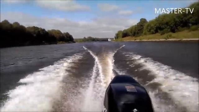 Silver Hawk 540. Волна от Suzuki 140 смотреть онлайн