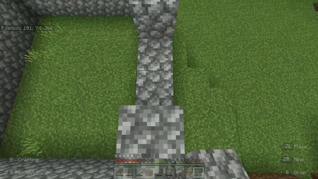 Minecraft Nintendo Switch - 1.18 Gameplay #1