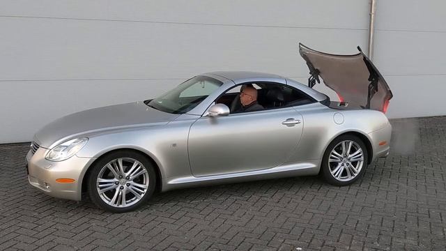 Lexus SC430 Cabriolet grijs / chroom bouwjaar 21-08-2002 смотреть онлайн