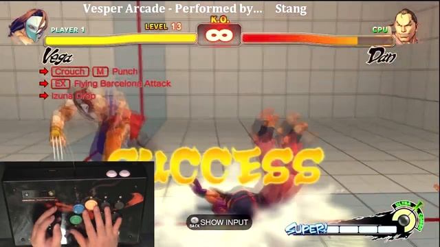 Super Street Fighter 4 Trials - Vega смотреть онлайн