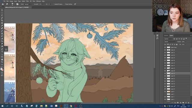 что-то про геншин импакт // Genshin Impact Sucrose speedpaint смотреть онлайн