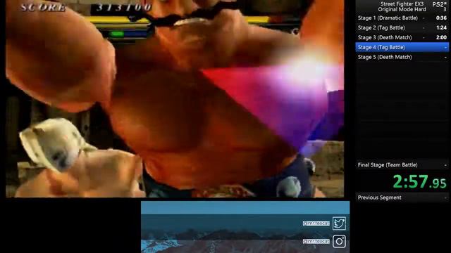 Street Fighter EX3 Original Mode Speedrun (Hard: 5:51) смотреть онлайн