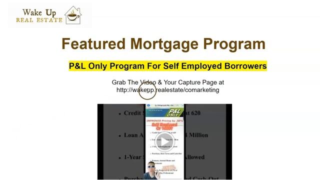 Real Estate Marketing Ideas 4/25/23 (P&L Only Mortgage Program, Mortgage Bar For Your Website) смотреть онлайн