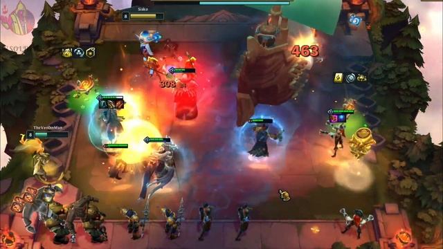 Tactical Firepower Miss Fortune 3-Star 5 Strategist + 5 Bilgewater TFT Set 9.5 смотреть онлайн