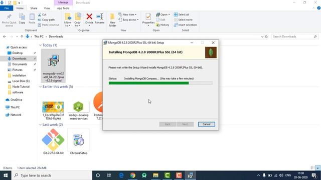 How to install mongo db on windows step by step смотреть онлайн