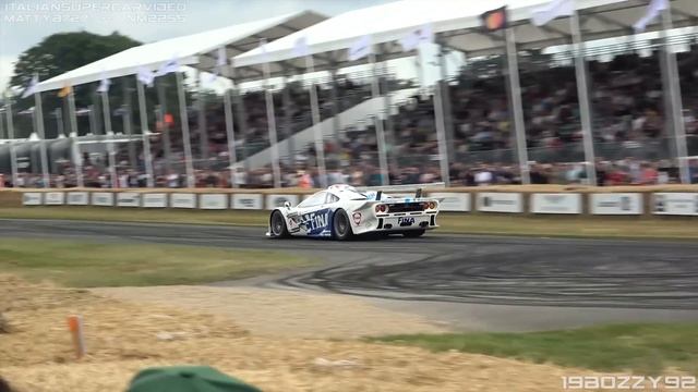 McLaren F1 GTR Longtail Accelerations, Downshifts & Legendary BMW V12 Sound!