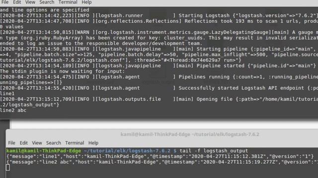 Logstash quick start - installation, reading from Kafka source, filters смотреть онлайн
