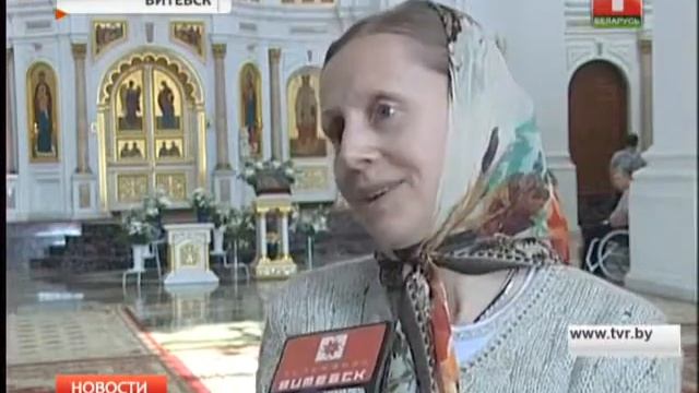 Белорусы поклонились мощам крестителя Руси - князя Владимира смотреть онлайн