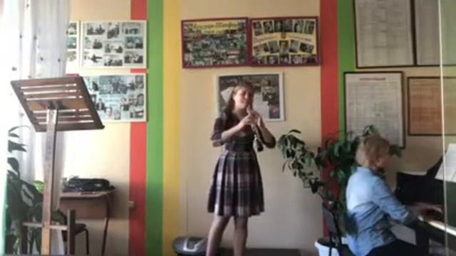 Гришина Ольга. Гобой. Гендель "Соната B dur" смотреть онлайн