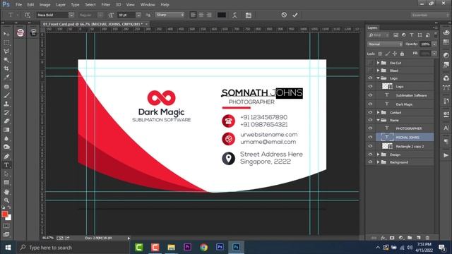 Business Card Design Psd Templates FREE Download By Somnath Photography смотреть онлайн
