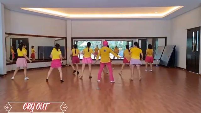 Cry Out Line Dance, Choreo by Guillaume RICHARD, Demo by Albatross Saturday Class смотреть онлайн