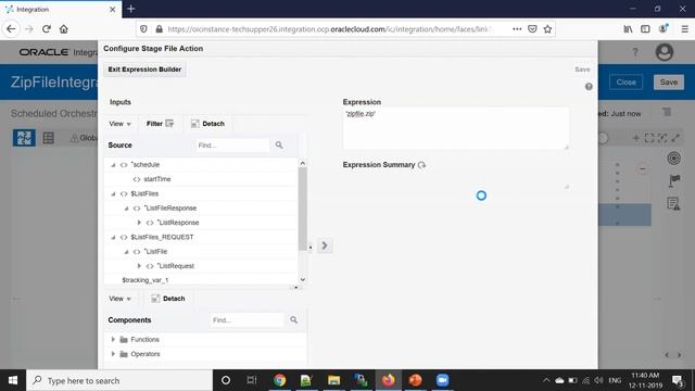 Create Zip file in Oracle Integration Cloud смотреть онлайн