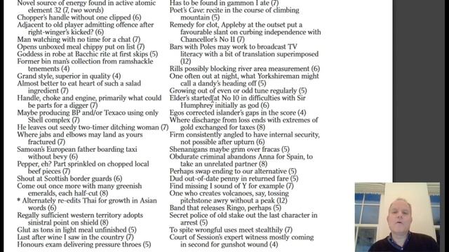 Listener Crossword 4,531: Superpower by Shenanigans смотреть онлайн