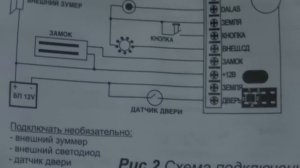 Схема подключения контроллера Z-5R