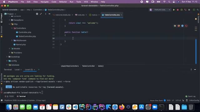 Install Yajra Datatables Laravel 9 смотреть онлайн