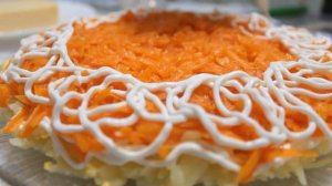 Салат "СУГРОБЫ"  на любой праздничный стол! Который Нравится Всем! Нежный!