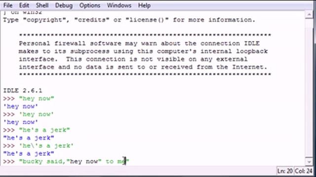 Python Programming Tutorial Series From scratch (06 Strings) | Tutorials point смотреть онлайн