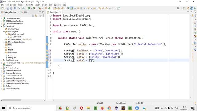Writing Data into CSV File (Framework Factory - Session 3) смотреть онлайн