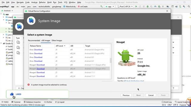 Google maps Android Studio - 04 - How Create Emulator for Google Map - Emulator with Playstore смотреть онлайн