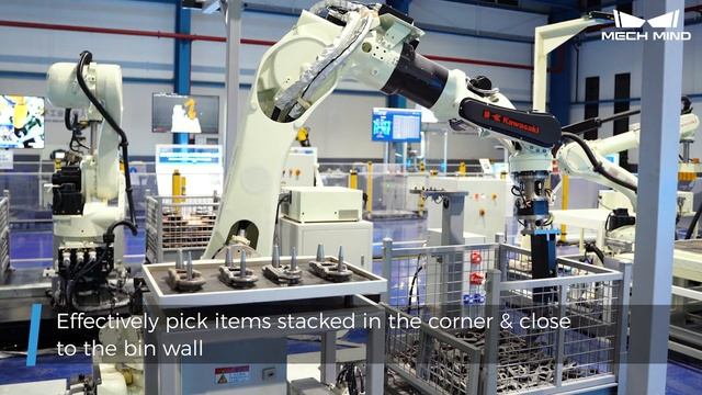 3D Vision-Guided Bin Picking of Track Links with Mech-Mind смотреть онлайн
